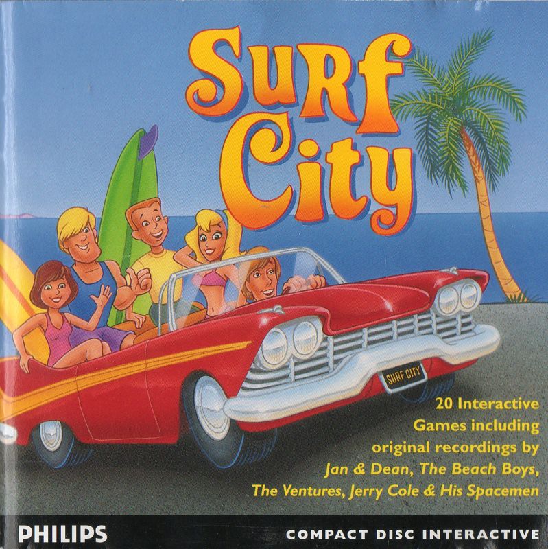 Surf City box art for CD-i
